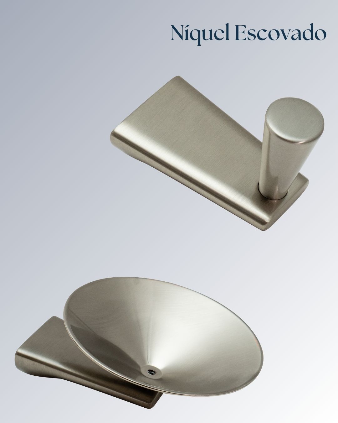 Acabamento Níquel Escovado